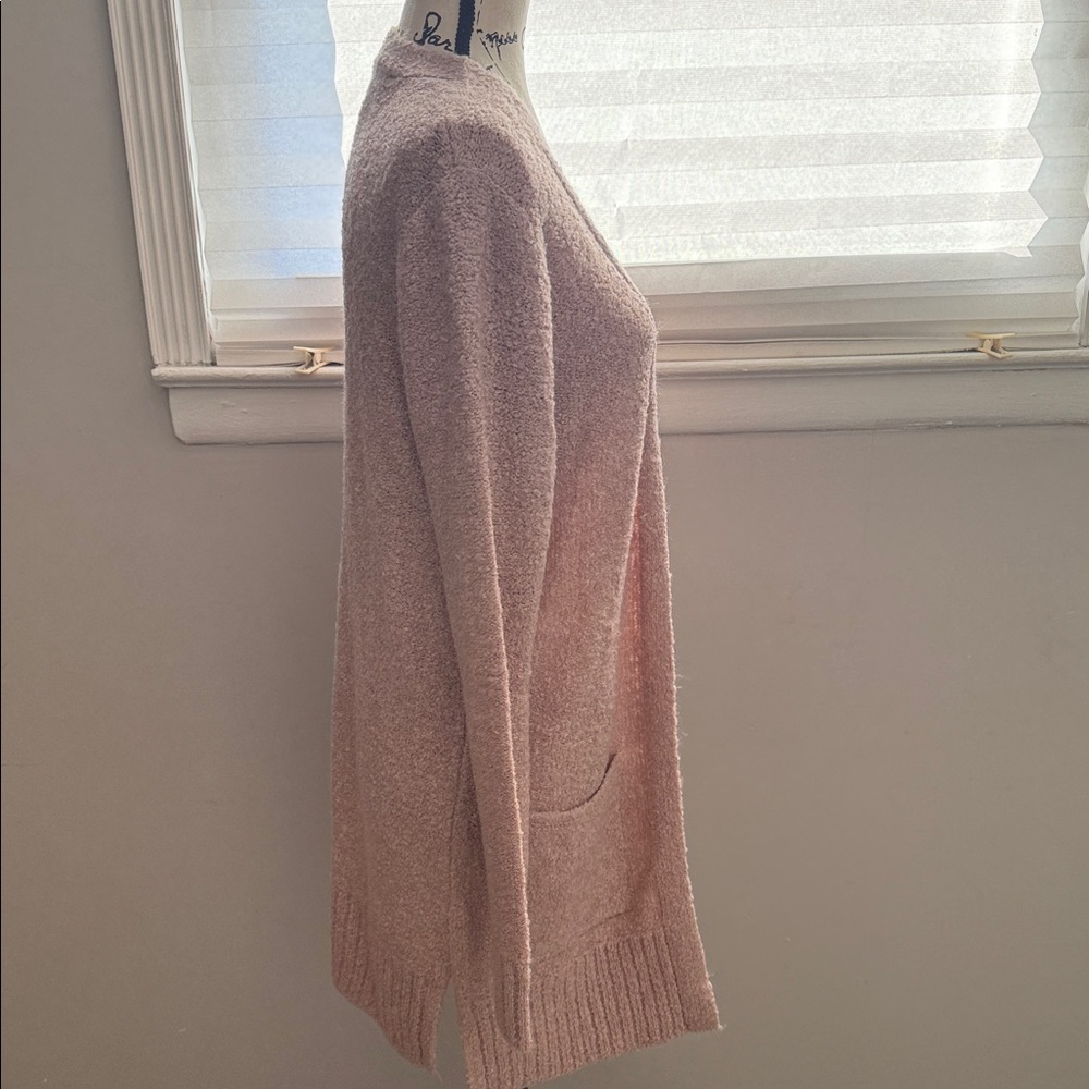 Old Navy Pink Open-Front Sweater - Picture 5 of 5